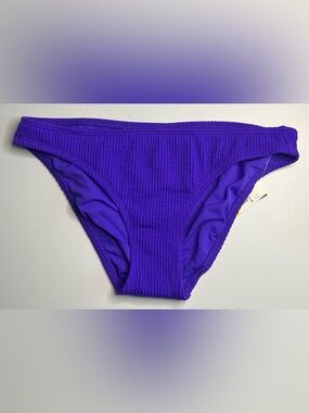 NWT Salt + Cove Purple Textured Bikini Bottom